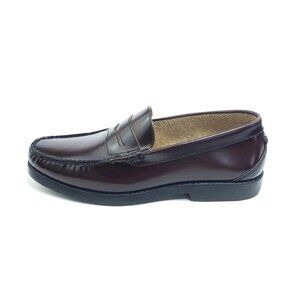 Nunn Bush Lincoln Men’s Penny Loafers Burgundy Leather Dress Shoes 10.5 M